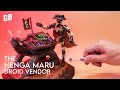 The droid with a dark past | Beyond the Blight kitbash world building diorama