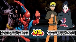 .. | The Amazing Spiderman/Batman vs Uzumaki Naruto/Uchiha Sasuke -  YouTube
