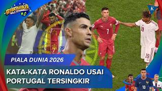Kata-kata Ronaldo Usai Tutup Kisah di Piala Dunia dengan Kekalahan