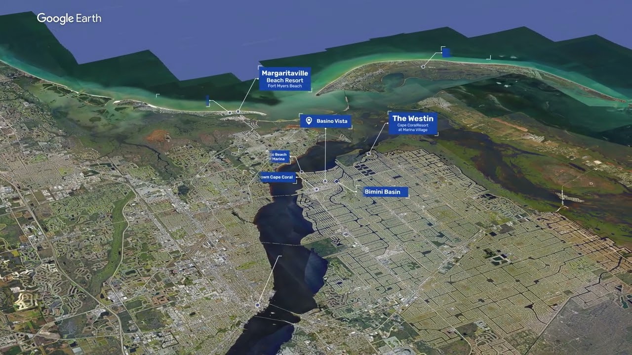 Google Earth Map Animation with Road Highlights, Callout Titles, Motion Text & Outline Drawing