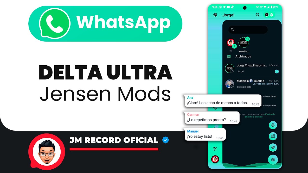 🚀 WHATSAPP Delta Ultra v5.1.2F (Jensen Mods)📢 WHATSAPP DELTA ULTRA