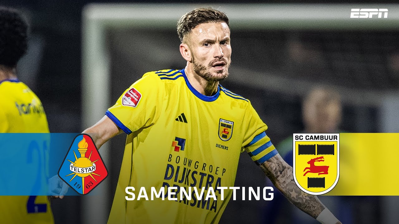 💪 KNAPPE COMEBACK Cambuur en BESLISSING in EXTRA TIJD 😱 | Samenvatting Telstar - SC Cambuur