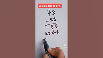 Find out english date of birth 😘
