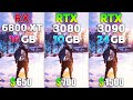 RX 6800 XT vs RTX 3080 vs RTX 3090 - Test in 8 Games l 4K l