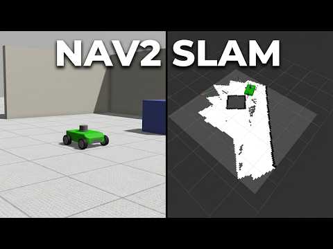 ROS2 Autonomous Rover: Navigation with SLAM and Nav2 in Gazebo