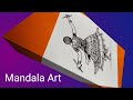 Garaba  navratri mandala art  navratri easy drawing tutorial  rp7 art academy