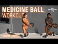 Full Body Medicine Ball HIIT Workout + Giveaway (For Advanced and Beginners)