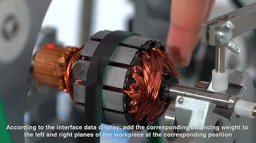 Step 5 measurement and correction, PHQ-16FA Belt Balancing Machine