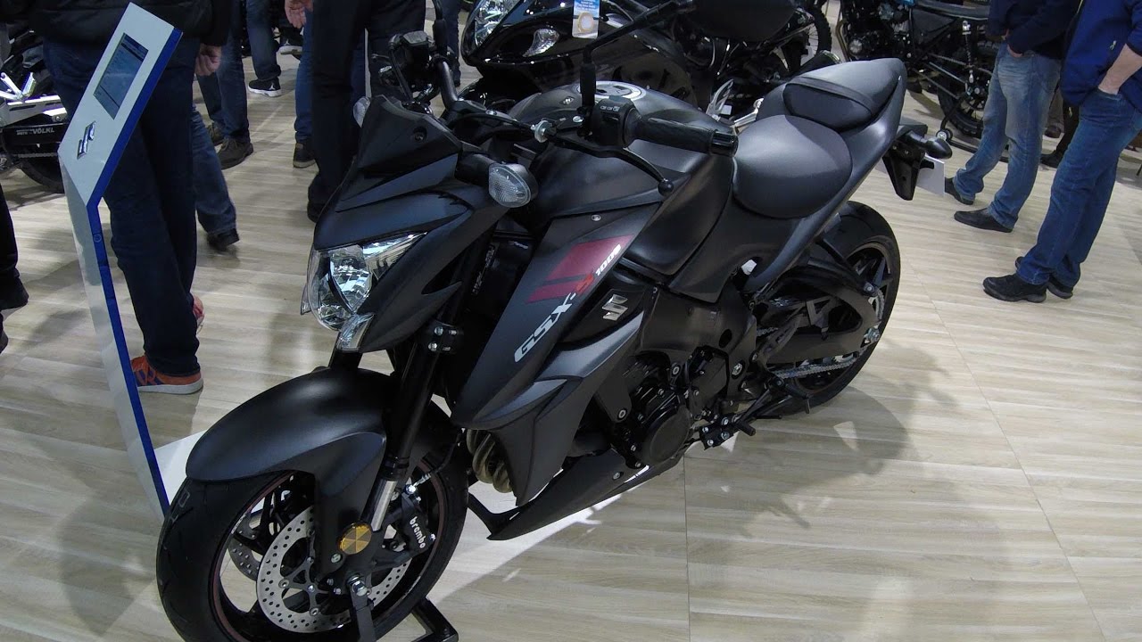 Suzuki Gsx S 1000 Matte Black Colour Model 17 Walkaround Youtube