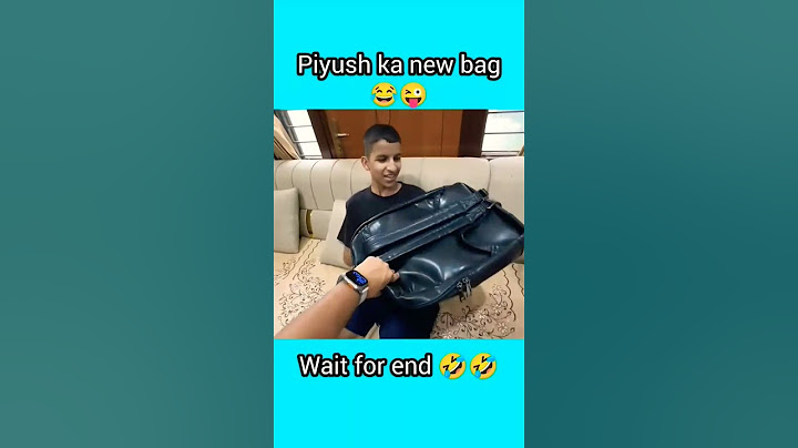 piyush ka new school bag #souravjoshivlogsfanclub