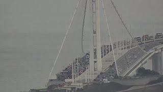 Pro-Palestinian protesters block all westbound lanes of Bay Bridge