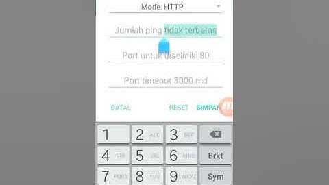 Cara agar http injector tidak gampang dc dengan menggunakan ping tools pro