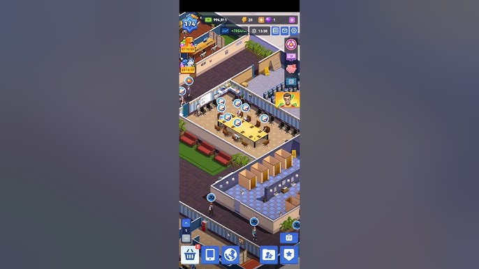 Idle Barber Shop Tycoon - Game, android gameplay, game review