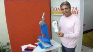 máquina de fazer sandalia compacta print