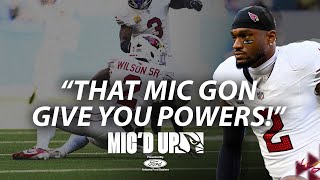 Mack Wilson Sr. "AND HE'S MIC'D UP!"
