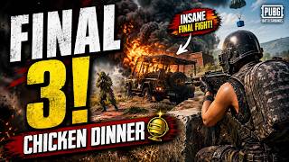 Chicken Dinner + INSANE Final Circle Fight! 🔥 | PUBG Season 42 screenshot 5