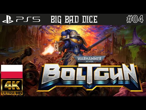 Warhammer 40000 Boltgun - Sanktuarium magistratu, Czarnoksiężnik, Spaczony Kanion - Gameplay pl #04