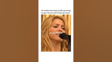Thumbnail of Change My Mind | Waka Waka (This Time for Africa) is the best FIFA World Cup song | Shakira