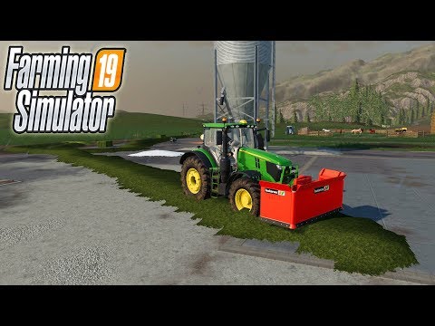 ШОК! БАГ! Бесконечная трава из выравнивателя! Farming Simulator 19