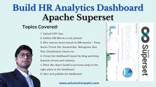 How to build HR Analytics Dashboard using Apache Superset | Prescriptive Analytics | Visualization