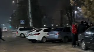 ДТП в Токмоке — столкнулись 3 автомобиля