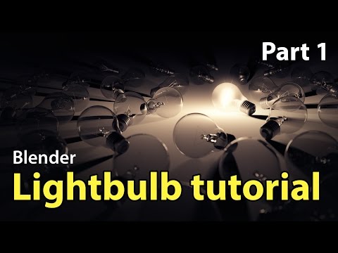 Blender Modelleren voor Beginners – Lamp (Deel 1 van 2)
