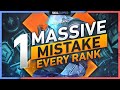 The 1 BIGGEST MISTAKE for EACH RANK in Valorant