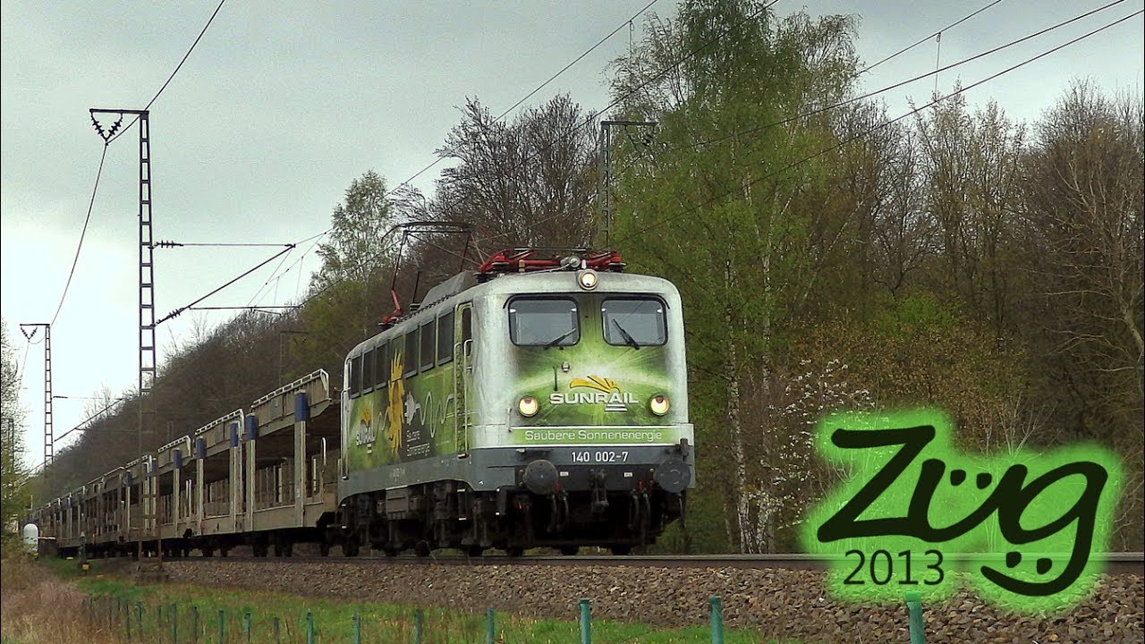 güterzüge münchen Güterzüge in Weddel | BR140 Sunrail, BR185, BR186, BR285, Re482, BR145, BR265, BR189 | Kurzvideo