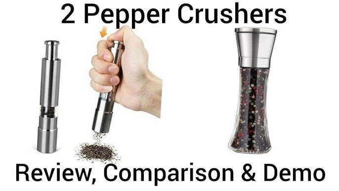 Review 1 - Gravity Electric Salt and Pepper Grinder Set - Lynker