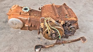 1980 Super Cub C50 Engine RESTORATION | Restoration of 1980 Honda Super Cub C50 Part2