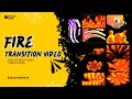 Fire Transition green screen video | Trending Part 1 | #copyrightfree #greenscreen