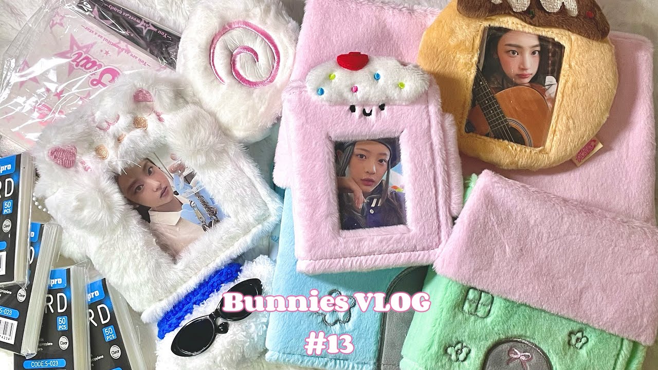 [ 버니즈로그 #13 ] 💗 구독자 이벤트 | 쉽겟 타오바오 덕질템 + @ 하울 언박싱 | 바인더 | 콜렉트북 | 폰케이스 | 뉴진스 | 덕질로그 | 포장용품 | 포토카드