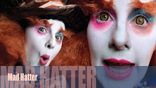 MAD HATTER (Alice in Wonderland) - Halloween Makeup Tutorial