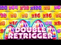 Double retrigger gave us a huge setup on sugar rush bonus buys