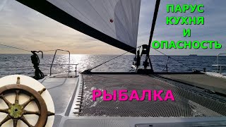 нападение КАСАТОК⛵что делать⛵ 3я серия ⚓Catana 50 OC⚓плавучий ресторан  ⛵рыбалка в океане