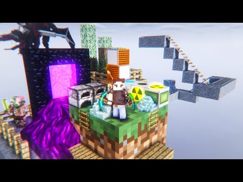 Я прожил 100 ДНЕЙ на ОДНОМ БЛОКЕ с 1000 модов. Беброк. #8