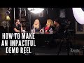 Make specific clips that fit your type when building your actor demo reel