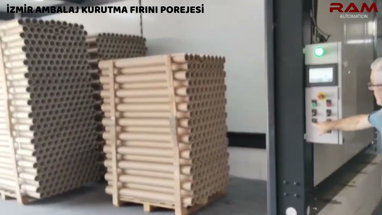 İZMİR AMBALAJ KURUTMA FIRINI PROJESİ