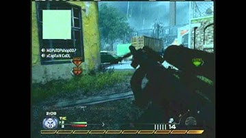 MW2 Throwing knife across map