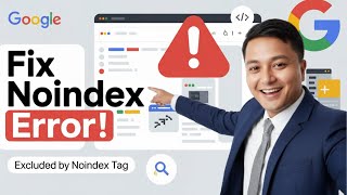 Fix “Excluded by ‘noindex’ Tag” Error in Google Search Console |  SEO Tutorial