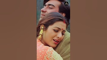 Tu Haseen Main Jawaan 💖 Ajay Devgan & Tabu Magic | Romantic 90s Feel | Kumar Sanu | 4k Shorts