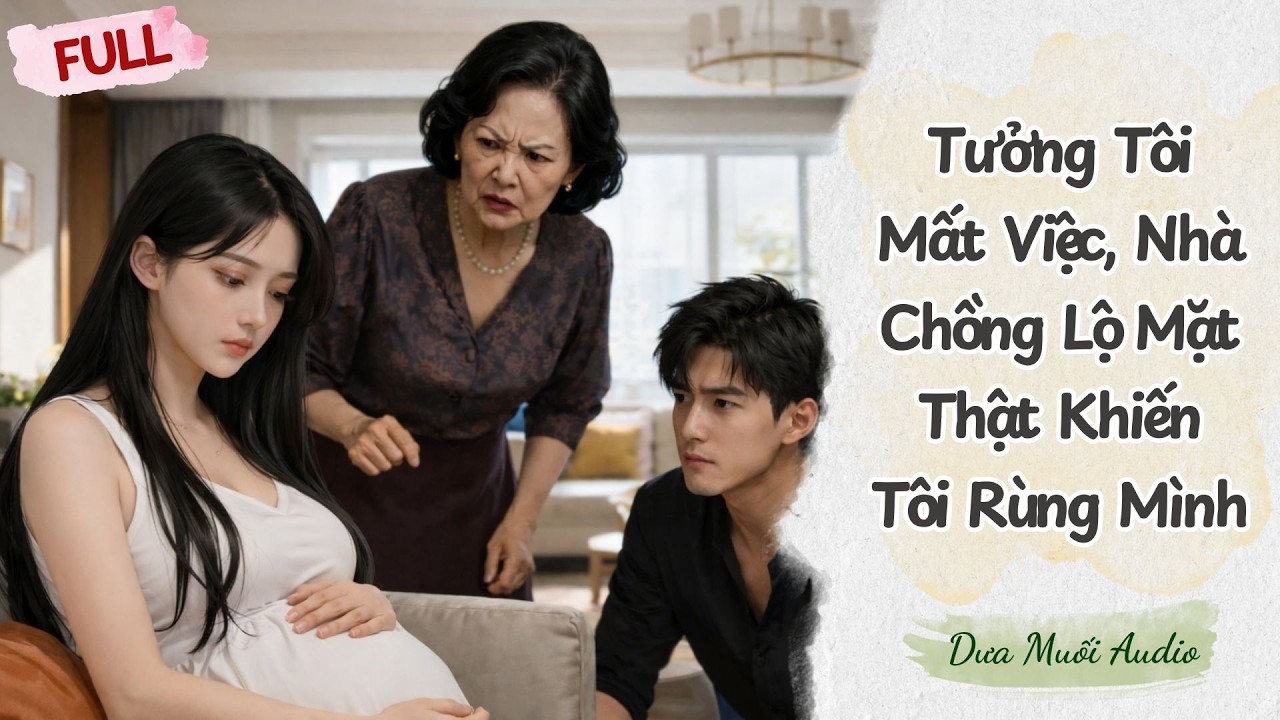[Audio Full] Tưởng Tôi Mất Việc, Nhà Chồng Lộ Mặt Thật Khiến Tôi Rùng Mình