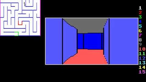 Raycast Experiment GFA Basic ATARI STe