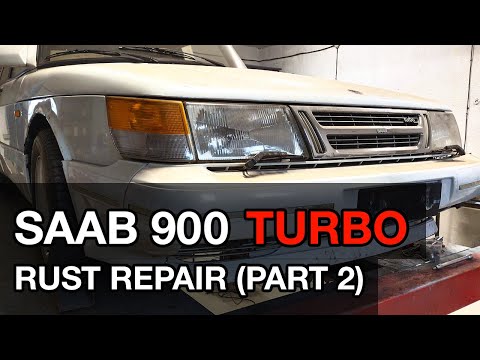 Rust repair – Saab 900 Turbo Aero (part 2)