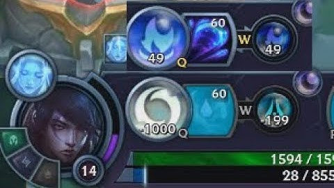 Aphelios double infernum and negative ammo bug