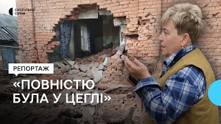 Як рятували літню жінку після російського обстрілу Білопілля