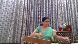 Raga Bhupali On Slide Guitar By Mrs.Chandana Bhargwa Ji (Delhi) - Tribute to Baba Bhagwan Das Ji