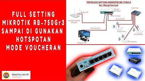 Tutorial Full Setting Mikrotik RB 750Gr3 - Sangat Mudah dan Gampang