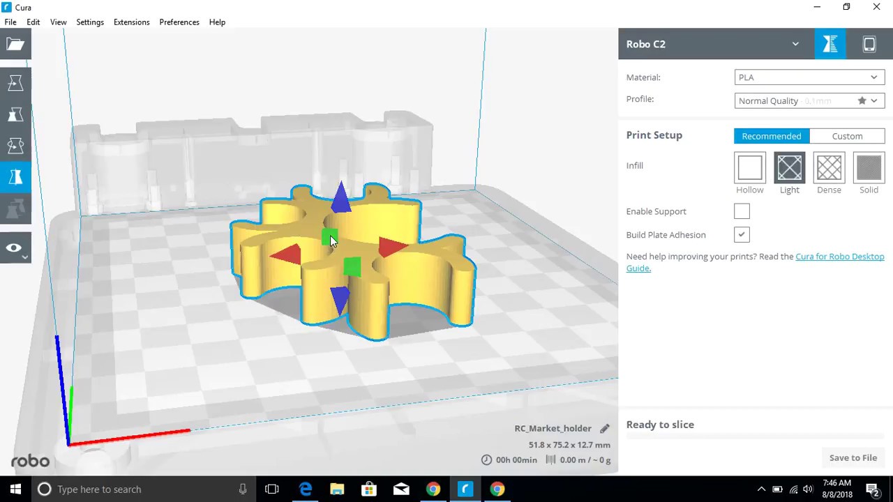 Cura Interface Overview