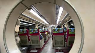 台鐵 DR2800 柴聯自強號 204次 車廂 拱門構造